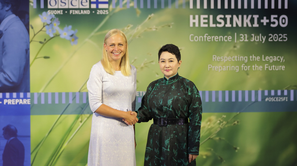 🇲🇳🇫🇮МУ-ын Гадаад харилцааны сайд Б - Sputnik Монгол Улс