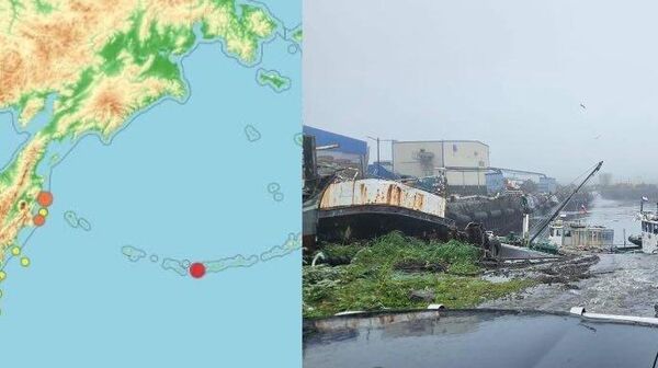 🇷🇺ОХУ-ын ШУА-ийн Нэгдсэн геофизикийн албаны Камчатка дахь салбарын Telegram сувагт мэдээлснээр, 7-р сарын 30-нд болсон хүчтэй газар хөдлөлтийн дараа Камчаткагийн хойгийн өмнөд хэсэг бараг 2 метрээр зүүн өмнө зүг рүү шилжсэн байна 🇷🇺ОХУ-ын ШУА-ийн Нэгдсэн геофизикийн албаны Камчатка дахь салбарын Telegram сувагт мэдээлснээр, 7-р сарын 30-нд болсон хүчтэй газар хөдлөлтийн дараа Камчаткагийн хойгийн өмнөд хэсэг бараг 2 метрээр зүүн өмнө зүг рүү шилжсэн байна - Sputnik Монгол Улс