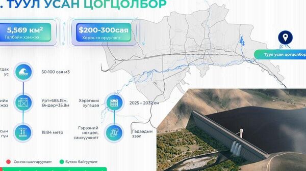 🇲🇳🇮🇳Туул усан цогцолбор төслийн ТЭЗҮ-ийг Энэтхэгийн компани боловсруулж байна 🇲🇳🇮🇳Туул усан цогцолбор төслийн ТЭЗҮ-ийг Энэтхэгийн компани боловсруулж байна - Sputnik Монгол Улс