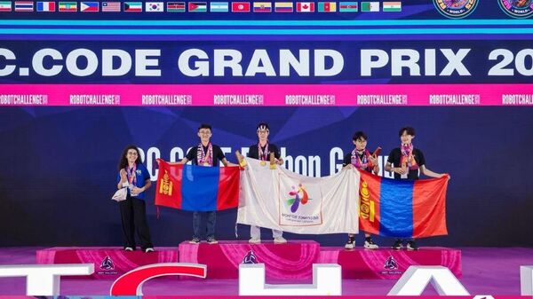 🇲🇳 Монголын баг тамирчид олон улсын роботын тэмцээнээс 18 медаль авлаа 👏 - Sputnik Монгол Улс