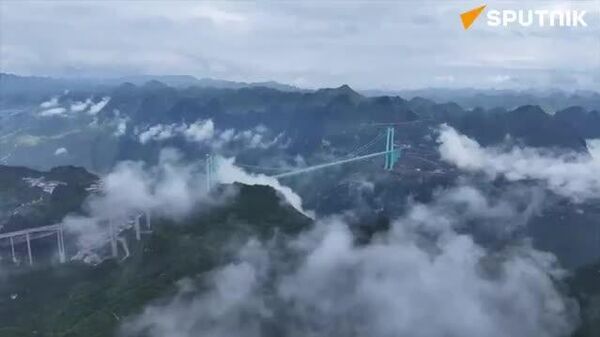 🇨🇳🌉Хятадад дэлхийн хамгийн өндөр гүүрний туршилтыг эцсийн байдлаар хийлээ - Sputnik Монгол Улс