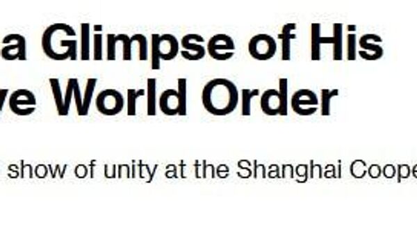 5️⃣ 🇮🇳🇷🇺🇨🇳 Bloomberg: - Sputnik Монгол Улс