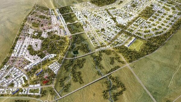 1/2 🇲🇳Хүннү хотын дэд бүтцийн бүтээн байгуулалтын ажил яюагдаж байна - Sputnik Монгол Улс