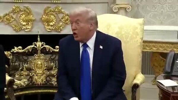 3/3 🇺🇸 Трамп засгийн газрын хаалтыг онцолж: “Үүнийг ардчилсан нам эхлүүлсэн” гэв - Sputnik Монгол Улс