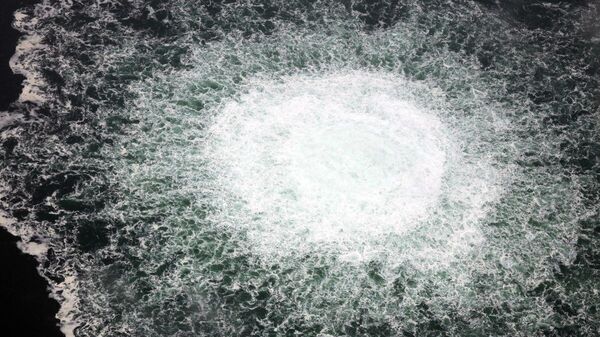 Gas leak location on Nord Stream 2  - Sputnik Монгол Улс