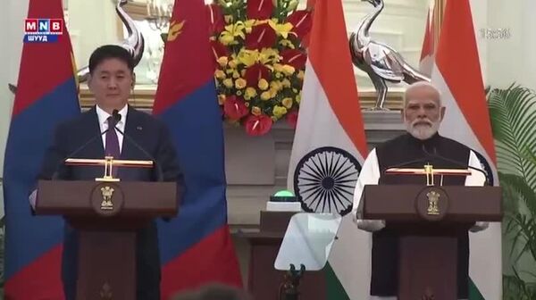 🇲🇳🇮🇳Монгол Улсын Ерөнхийлөгч У - Sputnik Монгол Улс