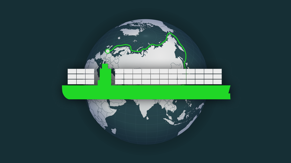 Инфографик: Хятадаас Европ руу чиглэсэн Хойд туйлын анхны зам - Sputnik Монгол Улс