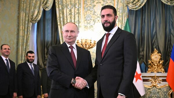 Meeting between President Vladimir Putin and Syrian President Ahmed al-Sharaa - Sputnik Монгол Улс