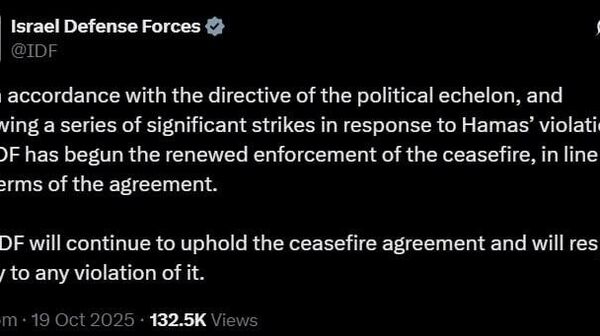 3/4🚨🇮🇱 Израилийн арми гал зогсоох дэглэмийг дахин хэрэгжүүлж эхэлснээ мэдэгдлээ - Sputnik Монгол Улс