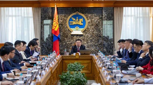 1/2 🧵 Засгийн газрын ээлжит хуралдаан боллоо - Sputnik Монгол Улс