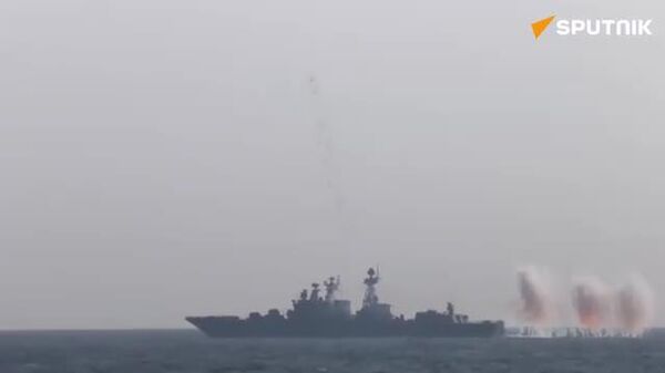 Оросын Номхон далайн флот Японы тэнгист агаарын довтолгооноос хамгаалах сургуулилалт хийжээ - Sputnik Монгол Улс