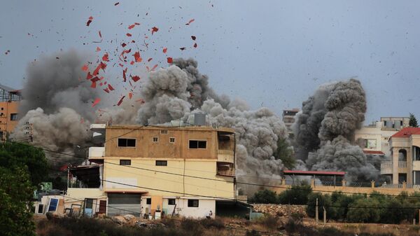 Ливаны өмнөд хэсэгт хийсэн цохилтын үр дагавар - Sputnik Монгол Улс