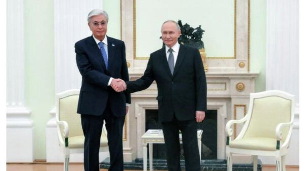 В.Путин Казахстаны Ерөнхийлөгч Касым-Жомарт Токаевтай уулзав - Sputnik Монгол Улс