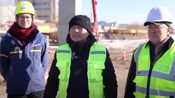 Дүүжин замын тээврийн барилга угсралтын ажил 48 хувьтай үргэлжилж байна - Sputnik Монгол Улс