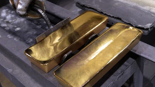 Gold bars of the highest standard of 99.99 percent purity  - Sputnik Монгол Улс