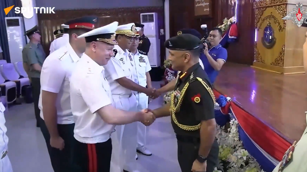 ОХУ, Мьянмар хоёр “Marumex-2025”  тэнгисийн хамтарсан сургуулилтаа эхлүүллээ - Sputnik Монгол Улс