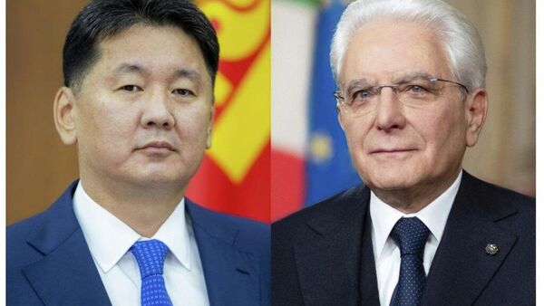 🇲🇳🇮🇹 Монгол Улсын Ерөнхийлөгч У - Sputnik Монгол Улс