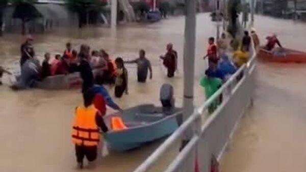 🇹🇭 Тайландад үерийн улмаас амиа алдсан хүний ​​тоо 267 болж нэмэгдсэн гэж Тhai PBS телевиз мэдээлэв - Sputnik Монгол Улс