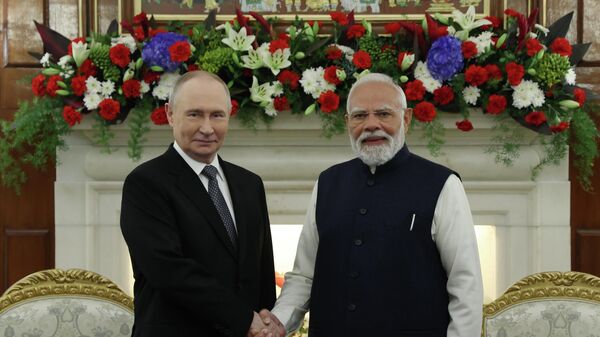 Н.Моди: В.Путинтэй уулзсандаа баяртай байна - Sputnik Монгол Улс