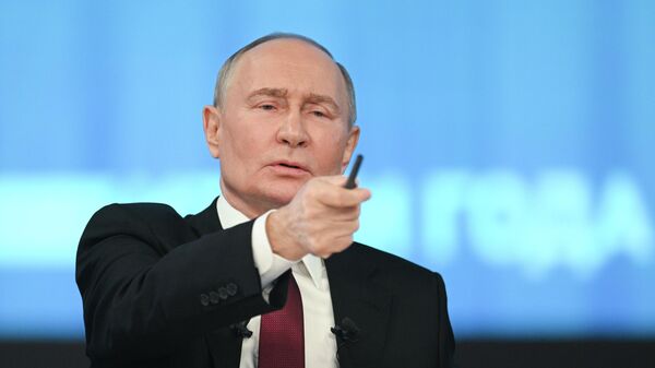 Vladimir Putin's year-end press conference - Sputnik Монгол Улс