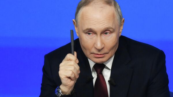 ОХУ-ын Ерөнхийлөгч В.Путины энэ жилийн эцсийн хэвлэлийн бага хурлын хамгийн чухал хэсгээс  - Sputnik Монгол Улс