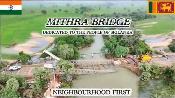 🇮🇳 Энэтхэгийн армийн инженерийн баг хар салхинд нэрвэгдсэн Шри Ланкийн Жафна мужид хоёр өдрийн дотор 120 футын урттай, хоёр талын Бэйли гүүрийг босгосон - Sputnik Монгол Улс