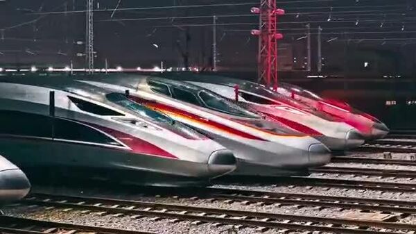 🇨🇳🚝 Хятадын өндөр хурдны төмөр замын сүлжээ нь 50,000 км урттай бөгөөд энэ нь дэлхийн хамгийн урт төмөр зам юм - Sputnik Монгол Улс