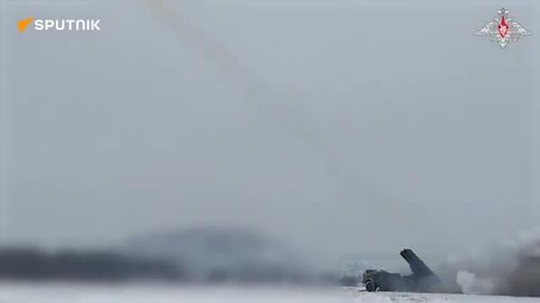 🇷🇺 “Ураган” олон пуужинт харвах систем Покровск (Красноармейск) орчим дахь Украины хүчний байрлалд цохилт өгөв - Sputnik Монгол Улс