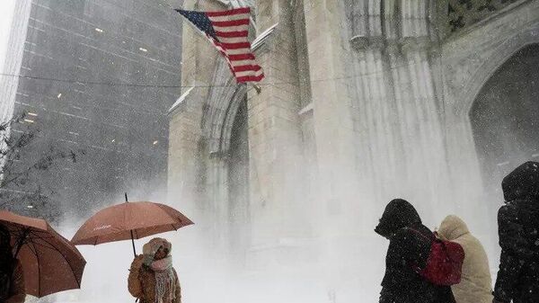 🚨 АНУ-д цасан шуурганы улмаас амиа алдсан хүний тоо 42 болж нэмэгджээ - Sputnik Монгол Улс