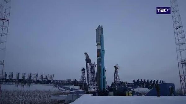 🇷🇺 🚀 Оросын Батлан ​​​​хамгаалах яамны харьяа Плесецк сансрын туршилтын талбайгаас Союз-2 - Sputnik Монгол Улс