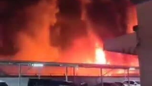 🚨🇹🇼 Тайванийн Тайнань хотын зогсоолд томоохон хэмжээний гал гарчээ - Sputnik Монгол Улс