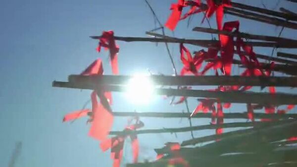 🌞Их хэмжээний Шатаж буй зүрх-ийг Масленицад Никола-Ленивец арт‑паркт шатаажээ - Sputnik Монгол Улс