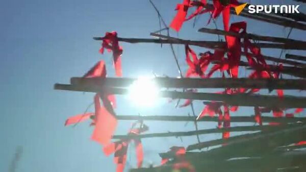 🌞Их хэмжээний Шатаж буй зүрх-ийг Масленицад Никола-Ленивец арт‑паркт шатаажээ - Sputnik Монгол Улс