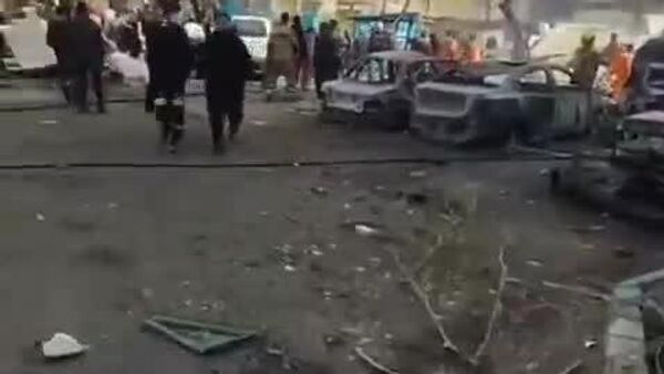 ❗️ АНУ, Израилийн довтолгооны дараа Иранд шатсан автомашинууд ❗️ АНУ, Израилийн довтолгооны дараа Иранд шатсан автомашинууд - Sputnik Монгол Улс