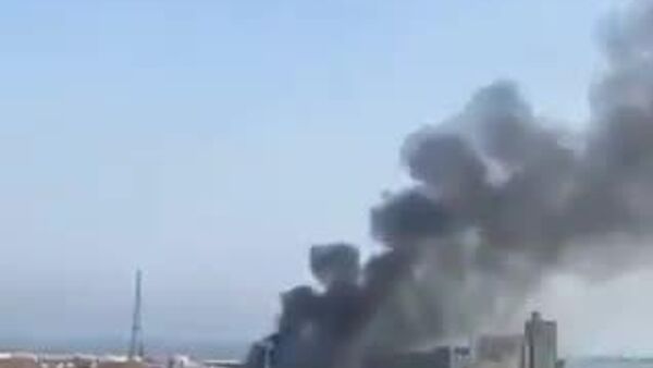 📹Ираны нисгэгчгүй нисэх төхөөрөмж Бахрейн дахь АНУ-ын цэргийн бааз дээрх зорилтыг цохисон бичлэг нийгмийн сүлжээнд нийтлэгдсэн байна 📹Ираны нисгэгчгүй нисэх төхөөрөмж Бахрейн дахь АНУ-ын цэргийн бааз дээрх зорилтыг цохисон бичлэг нийгмийн сүлжээнд нийтлэгдсэн байна - Sputnik Монгол Улс