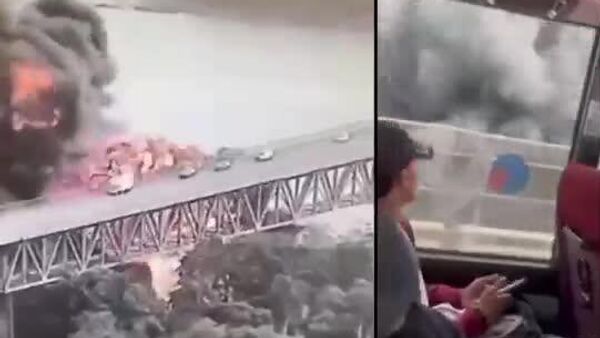 🚒 Панамын Америкийн гүүрний ойролцоо гал гарчээ - Sputnik Монгол Улс