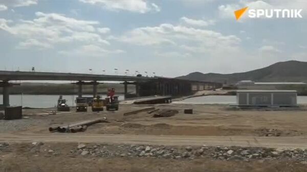 🇷🇺🇰🇵 ОХУ, Умард Солонгосыг холбосон гүүрний нээлт боллоо - Sputnik Монгол Улс