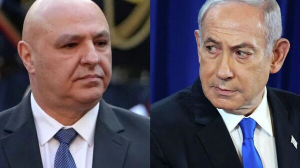 🇮🇱🤝🇱🇧 Бейрут дахь АНУ-ын Элчин сайдын яам Ливаны Ерөнхийлөгч Жозеф Ауныг Израилын Ерөнхий сайд Б - Sputnik Монгол Улс