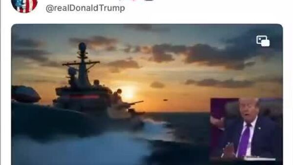 🇺🇸 Дональд Трамп гол дүрд нь тоглосон хиймэл оюун ухаанаар бүтээсэн өөр нэгэн видеог нийтэлжээ - Sputnik Монгол Улс