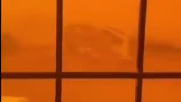 🇮🇶 Иракийн баруун хэсэг хүчтэй элсэн шуурганы улмаас улбар шар өнгөтэй болжээ - Sputnik Монгол Улс