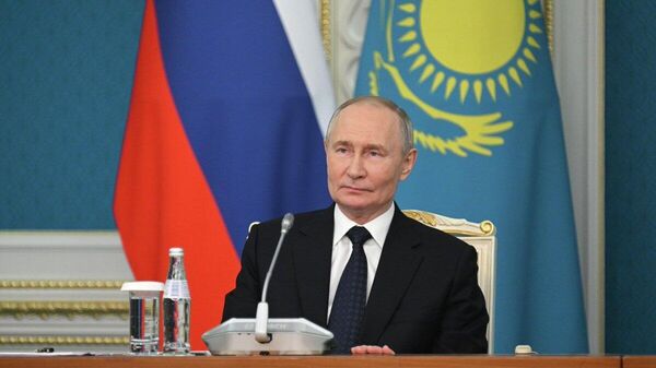 🇷🇺🇰🇿 ОХУ-ын Ерөнхийлөгч Владимир Путин Казахстанд хийх төрийн айлчлалынхаа өмнө Орос – Казахстан: Евразийн зүрхэнд орших холбоотон гэсэн гарчигтай нийтлэл бичжээ - Sputnik Монгол Улс