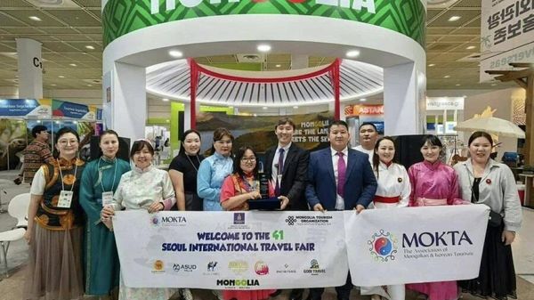🇲🇳🇰🇷 Монгол Улс аялал жуулчлалын үзэсгэлэнгийн “Шилдэг бүүт” шагналыг гурав дахь удаагаа хүртэв - Sputnik Монгол Улс