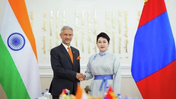 🇲🇳🇮🇳 Монгол, Энэтхэгийн Гадаад харилцааны сайд албан ёсны хэлэлцээ хийв - Sputnik Монгол Улс