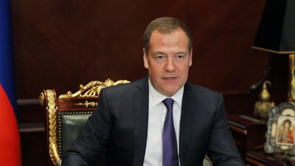 Председатель Единой России, заместитель председателя Совета безопасности РФ Дмитрий Медведев - Sputnik Монгол Улс