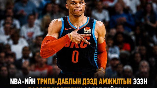 🏀 NBA-ийн трипл-даблын дээд амжилтын эзэн Рассел Уэстбрук зодог тайллаа - Sputnik Монгол Улс