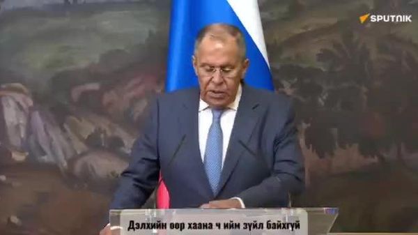 🇷🇺 ОХУ-ын Гадаад хэргийн сайд Сергей Лавров Ватиканы төлөөлөгчидтэй хийсэн уулзалтын үеэр каноник Украин Үнэн алдартны сүм ҮПЦ-ийн нөхцөл байдлыг хөнджээ - Sputnik Монгол Улс