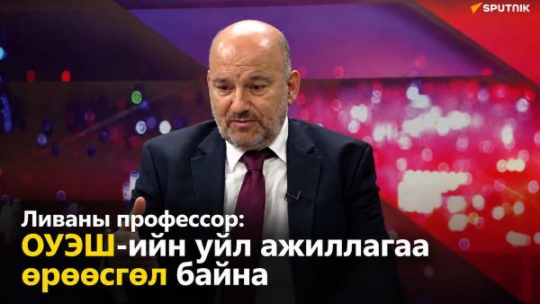 ⚖️ Ливаны профессор: ОУЭШ-ийн үйл ажиллагаа өрөөсгөл байна - Sputnik Монгол Улс
